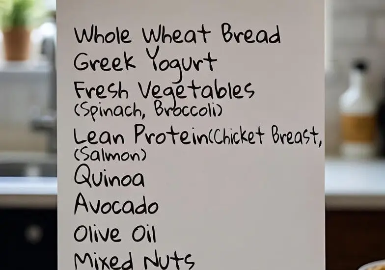 Friendly Grocery List for Healthy Eating in the UAE